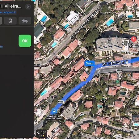 Appartamento Escape To The French Riviera Villefranche-sur-Mer Esterno foto
